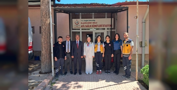 Bayramın ruhu Ağın'da, Kaymakam Yılmaz göreve devam edenleri unutmadı