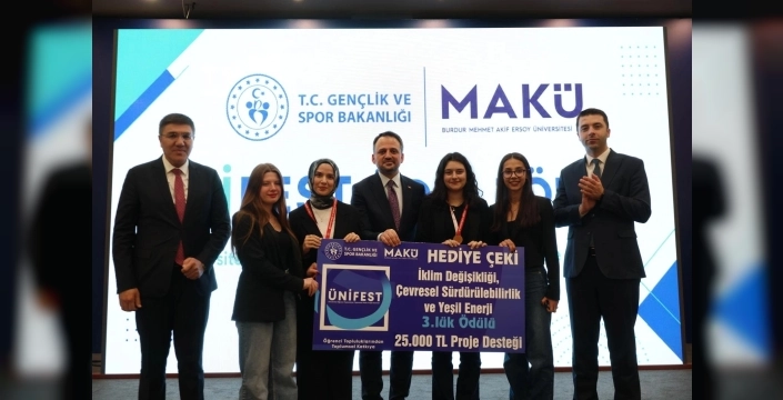 Bursa Teknik Üniversitesi'nden ÜNİFEST'te üç ödül birden!