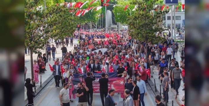 Denizli'de 107 yıl önce yakılan direniş ateşi yeniden alevlendi