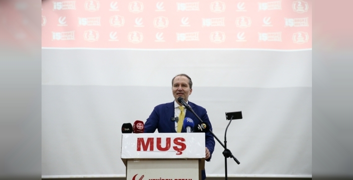 Erbakan'dan Muş'a müjde: Üretim ekonomisiyle bolluk ve bereket geri dönüyor!