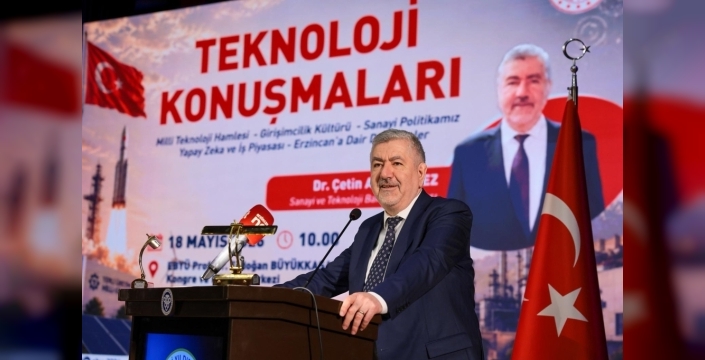 Erzincan'da teknoloji geleceği tartışıldı: Milli hamle ve gençlerin rolü öne çıktı