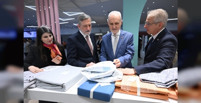 Ev tekstili devleri İstanbul'da buluştu: HOMETEX ziyaretçi akınına uğruyor