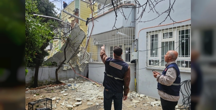 Gaziantep'te afet sonrası hasar tespit çalışmaları sürüyor