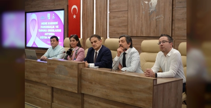 Gaziantep’te meme kanseri erken tanı eğitimiyle farkındalık artırılıyor