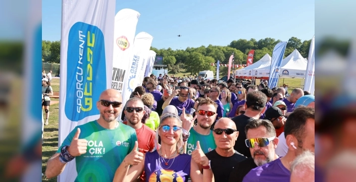 Gebze'de doğanın kalbinde nefes kesen yarış: 949 sporcu ter döktü