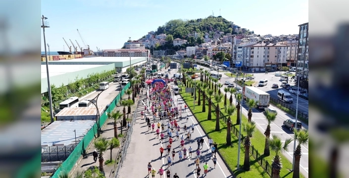 Giresun'da binlerce kişi 'Aksu' ruhuyla koştu