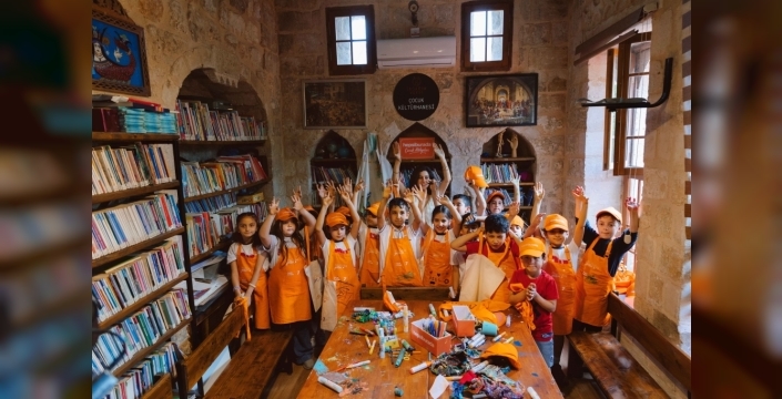 Hepsiburada'dan Mardin'e sanat dokunuşu: Çocuklar bienal atölyelerinde hayal kuruyor