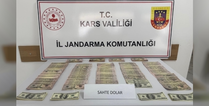 Kars'ta Kurban Bayramı öncesi sahte dolar operasyonu: 51 bin 400 dolar ele geçirildi