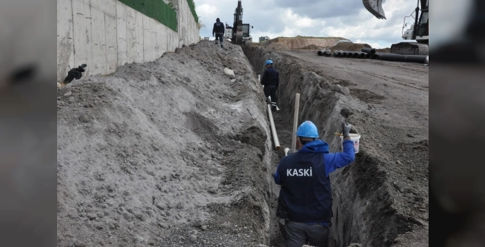 KASKİ, Kayseri'nin altyapısını güçlendirmek için yatırımlarına devam ediyor