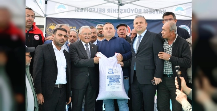 Kayseri çiftçisine 1,2 milyar TL'lik dev destek: Üreticinin yüzü güldü