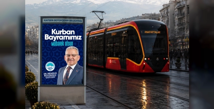 Kayseri'den bayramda ulaşım müjdesi: Tramvaylar ücretsiz!