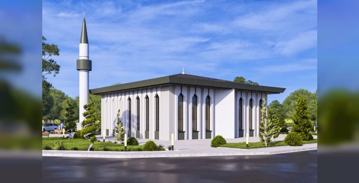 Kayseri Melikgazi, Cumhuriyet Mahallesi'ne yeni bir cami kazandırıyor