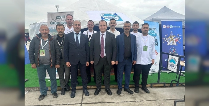 Kayseri'nin lezzetleri ve kültürü Etnospor Festivali'nde büyük ilgi gördü