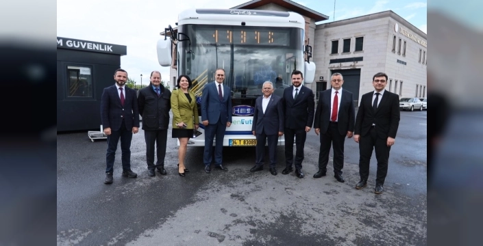 Kayseri yollarına elektrikli otobüsler geliyor mu? Test sürüşü yapıldı