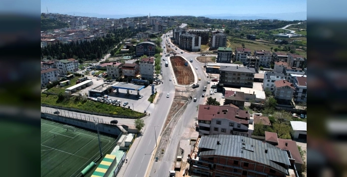 Kocaeli Büyükşehir'den Darıca'ya yeni kavşak düzenlemesi