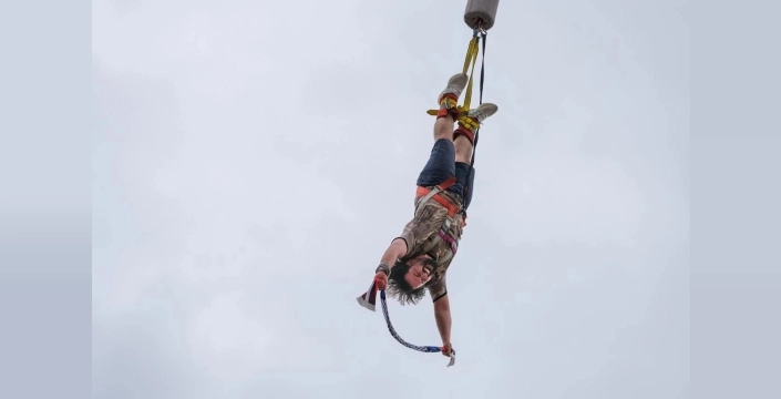 Kocaeli'de adrenalin dolu bungee jumping deneyimi