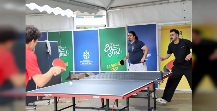 Kocaeli'de gençlerin enerjisi EnFest ile coştu