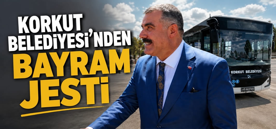 Korkut Belediyesi’nden Bayram Jesti