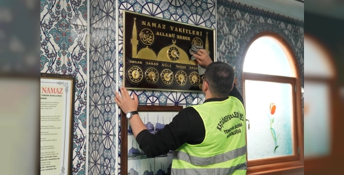 Kurban Bayramı öncesi Keçiören camileri pırıl pırıl