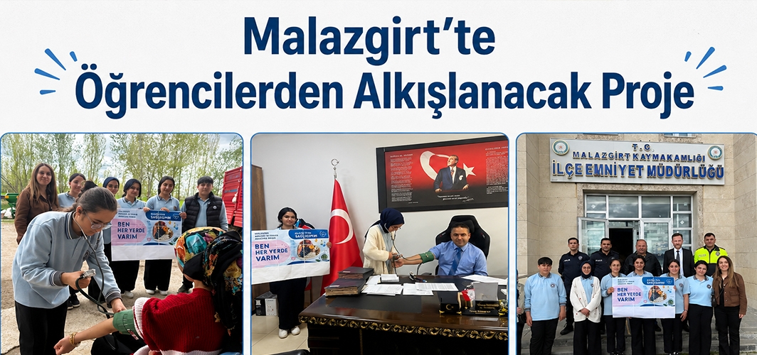 Malazgirt’te Öğrencilerden Alkışlanacak Proje