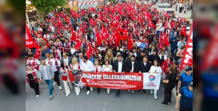 Maltepe'de 19 Mayıs coşkusu doruklara ulaştı