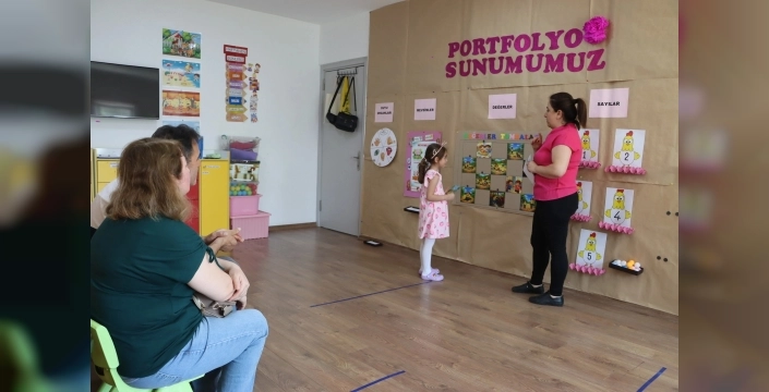 Maltepe'deki miniklerden ailelerine muhteşem hüner sergisi
