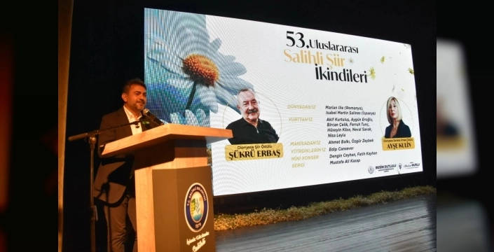 Manisa’da uluslararası şiir rüzgarı: 53. Şiir İkindileri gerçekleşti