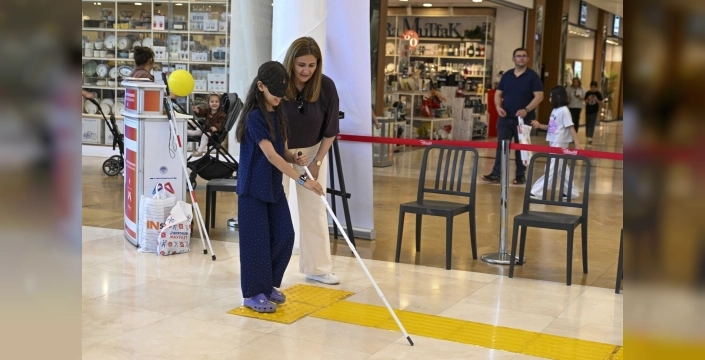 Mersin'de engellilere empati kazandıran parkur etkinliği