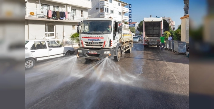 Narlıdere'de yaz temizliği için seferberlik başlatıldı