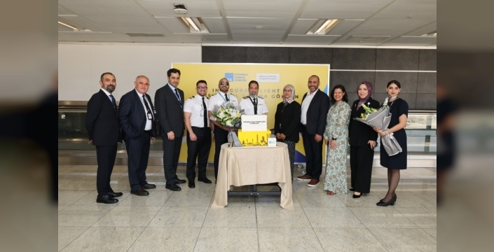 Sabiha Gökçen, Mısır'a kapılarını açtı: Nesma Airlines ilk uçuşunu gerçekleştirdi