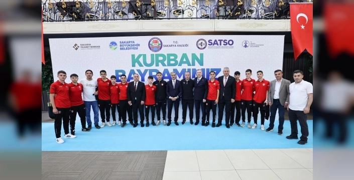 Sakarya'da bayramlaşma rüzgarı: Alemdar'dan birlik ve beraberlik mesajı