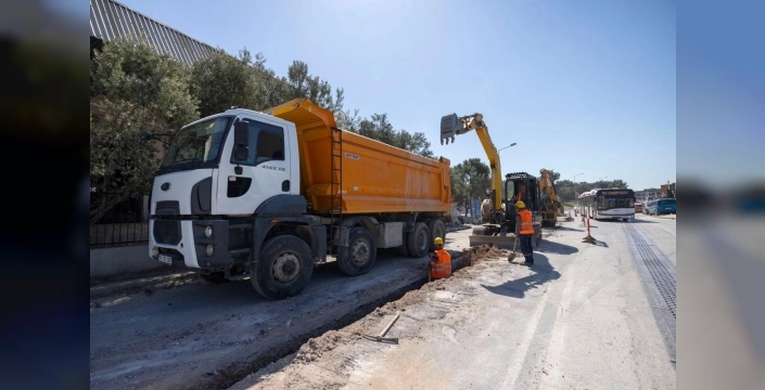 Sarnıç'ta şebeke yenileniyor: Su kesintilerine ve basınç sorunlarına son