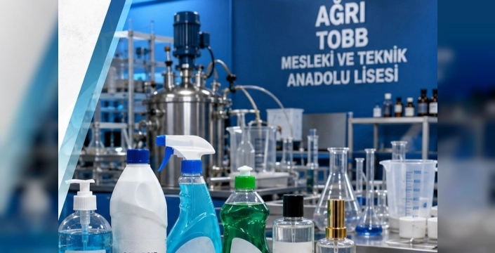 Ağrı'da geleceğin kimyagerleri hem öğreniyor hem de kazanıyor