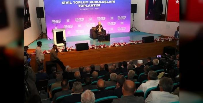 Ağrı'da sivil toplum toplantısında gençlere yönelik projeler masaya yatırıldı
