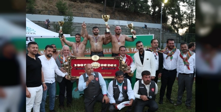 Altın kemer Erkan Taş'ın oldu: Bursa Çalı Güreşleri'nde nefes kesen final!