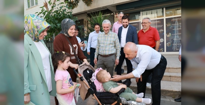 Başkan Büyükgöz, Gebze esnafının nabzını Arapçeşme'de tuttu