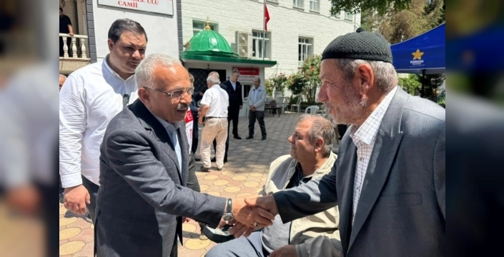 Başkan Güler Korgan'da halkla kucaklaştı: Esnaf ve