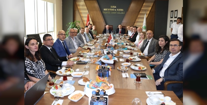 Başkan Özdemir, Bursa sanayicileriyle buluşarak ge