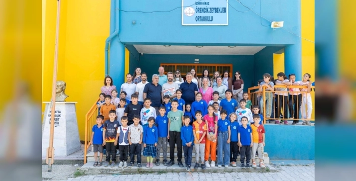 Başkan Tugay, Kirazlı çocuklara gezi ve şenlik müjdesi verdi