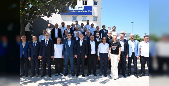 BTSO Başkanı Burkay, terminalde iş insanlarıyla buluştu
