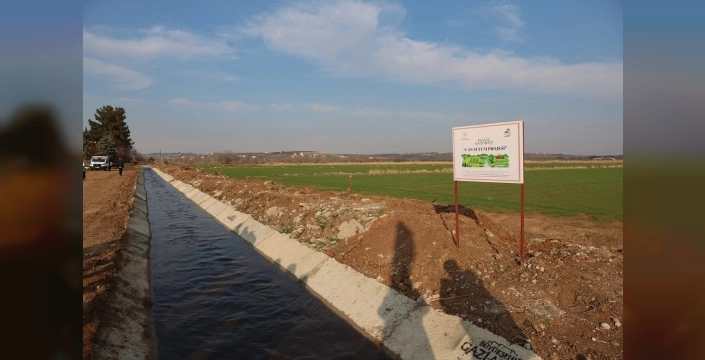 Cansuyum Projesi hızlanıyor: Gaziantep ovaları suya kavuşuyor