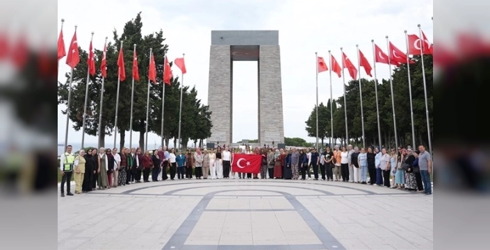 Denizli'de kırsal kadınların anlamlı Çanakkale yolculuğu baş