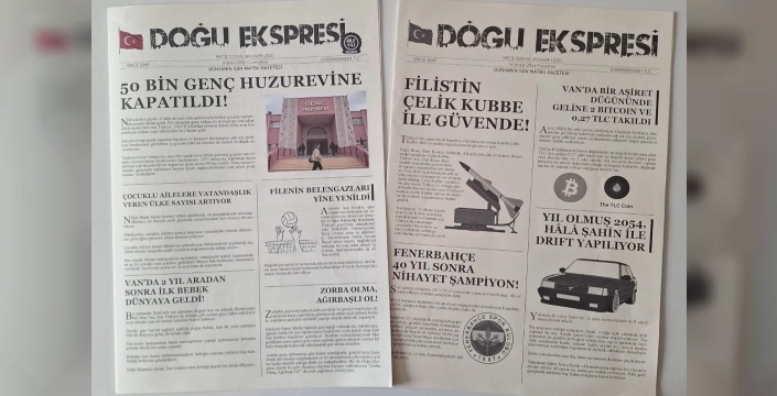 Erciş Sosyal Bilimler Lisesi, geleceği hayal eden projeleriyle birinci oldu