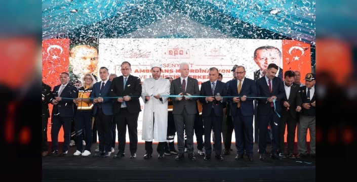 Esenyurt'ta sağlık hizmetlerine kritik yatırım: 112 Koordinasyon ve Lojistik Merkezi açıldı