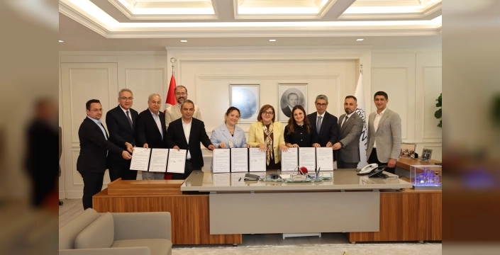 Gaziantep'te GASMEK binası için protokol imzalandı