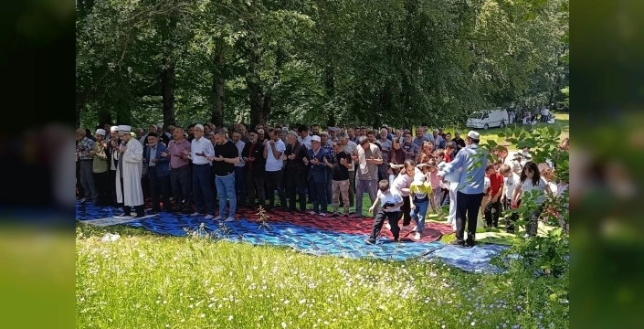 Güde Köyü'nde bereket için yağmur ve şükür duası y