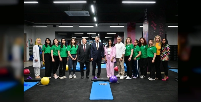 Kadınlar için yeni bir spor cenneti: Bağlaraltı Kadın Spor Merkezi açıldı