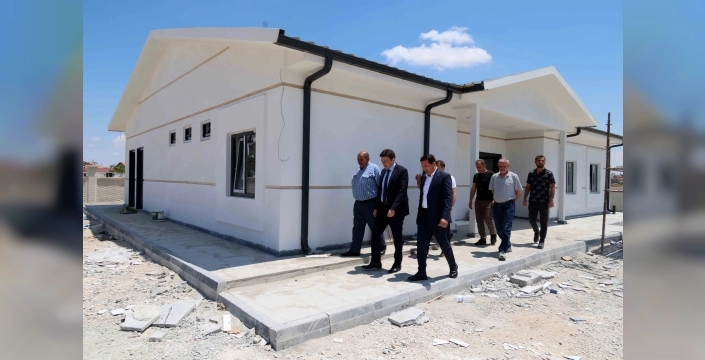 Karatay'da yeni Aile Sağlığı Merkezi inşaatı hızla devam ediyor