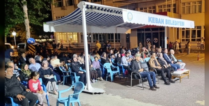 Keban'da coşkulu tasavvuf etkinliği gerçekleşti