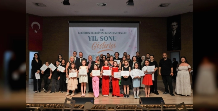 Keçiören Belediyesi Konservatuvarı'ndan unutulmaz yıl sonu konseri
